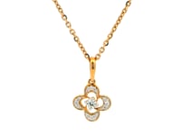 Premium Clover Shine Gold Pendant