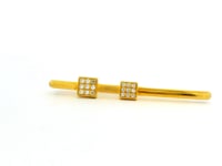 Mens Gold Tie Pin