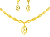 Gold Necklace Set