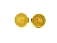 Mens Gold Cufflinks