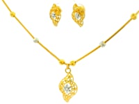 Gold Necklace Set