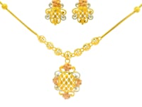 Gold Necklace Set