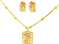 Gold Necklace Set