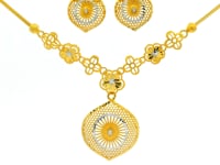 Gold Necklace Set