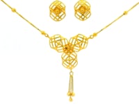 Gold Necklace Set