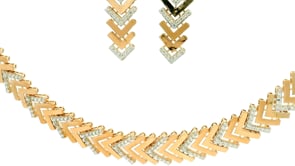 Gold Necklace Set