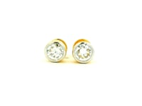 14K Lab Grown Diamond Earrings