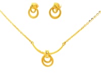 Gold Necklace Set