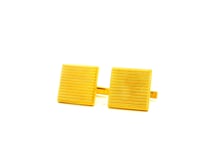 Mens Gold Cufflink