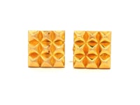 Mens Gold Cufflink