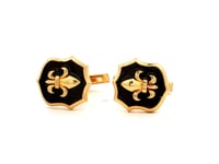Mens Gold Cufflink