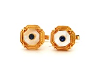 Mens Gold Cufflink