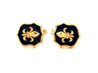Mens Gold Cufflink