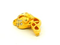 Mens Gold Tie Pin