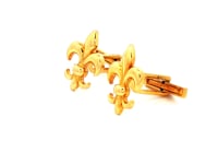 Mens Gold Cufflink