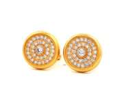 Mens Gold Cufflink