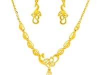 Gold Necklace Set