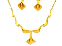 Gold Necklace Set