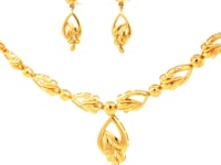 Gold Necklace Set