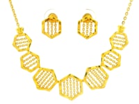 Gold Necklace Set