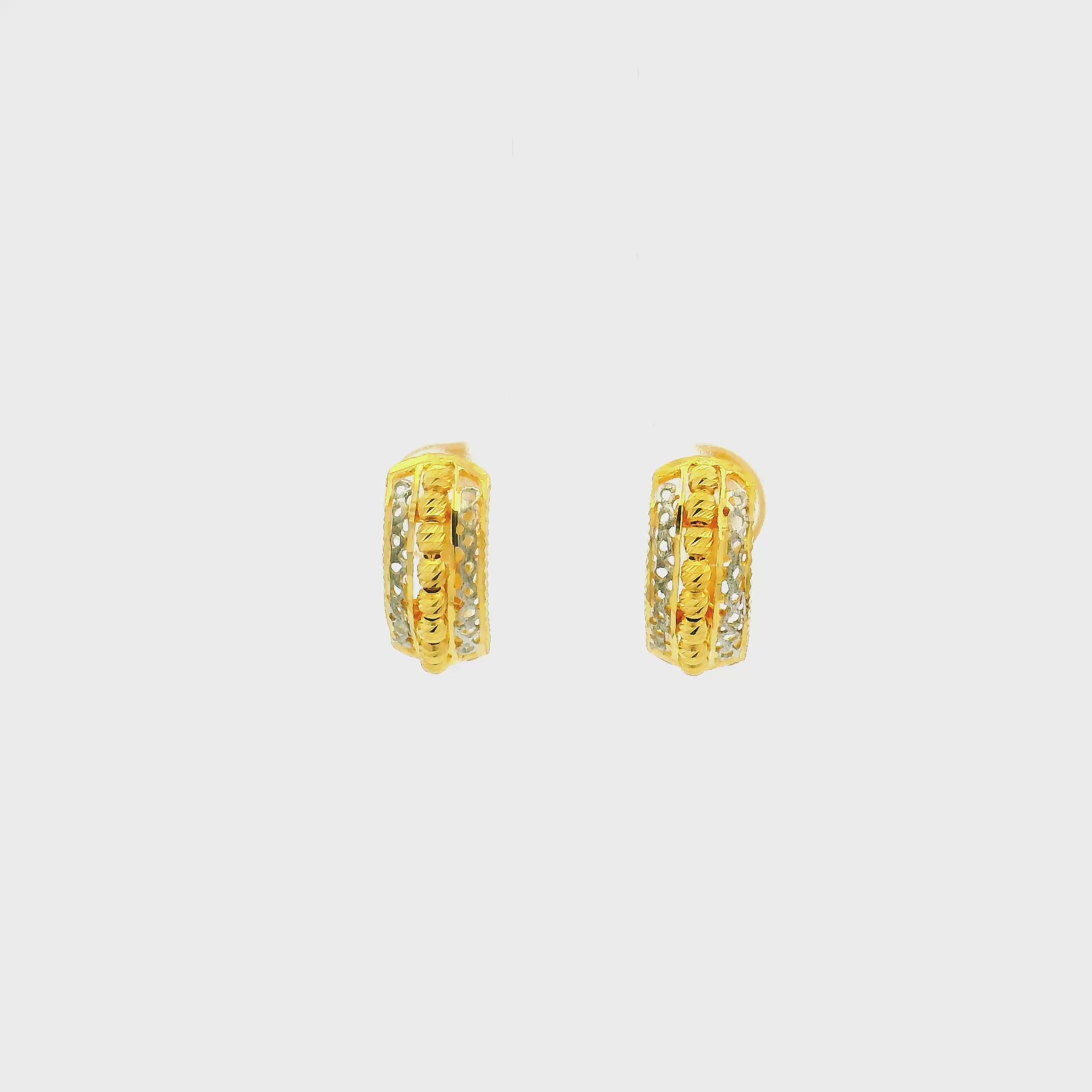 Exalted Shine Gold Hoops