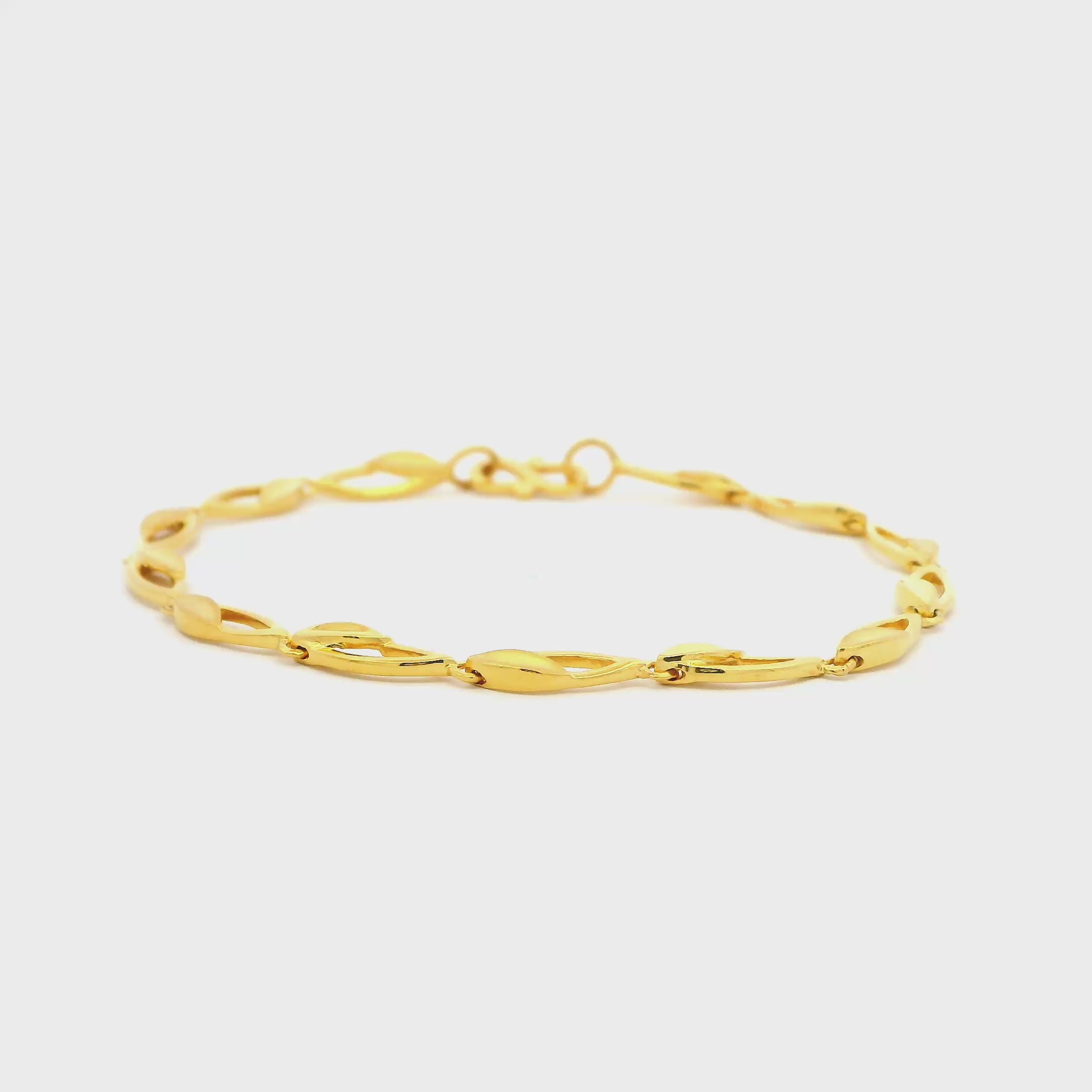 Warm Glow Gold Bracelet for Women