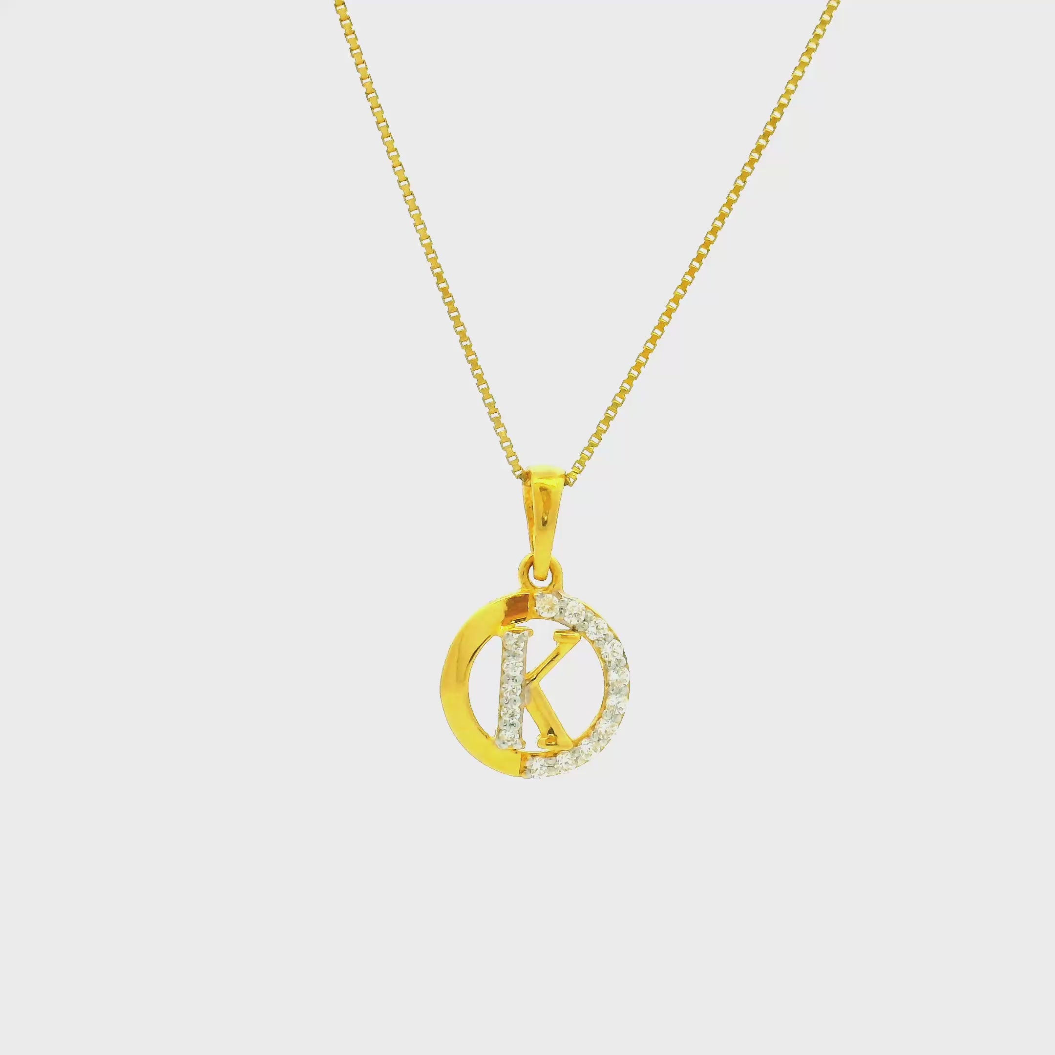 Stunning Grace Gold Pendant for Women