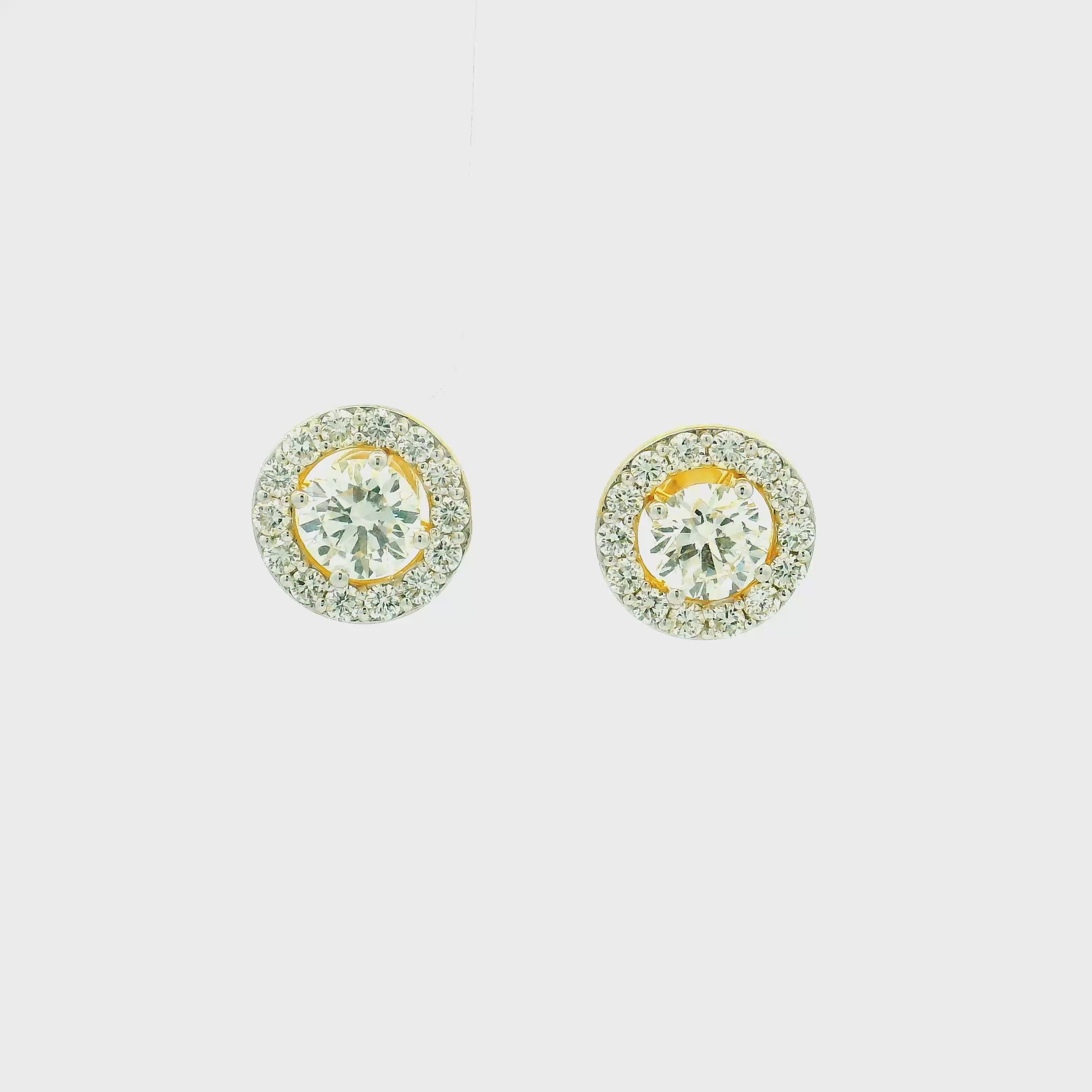 Lab Grown Diamond Earrings