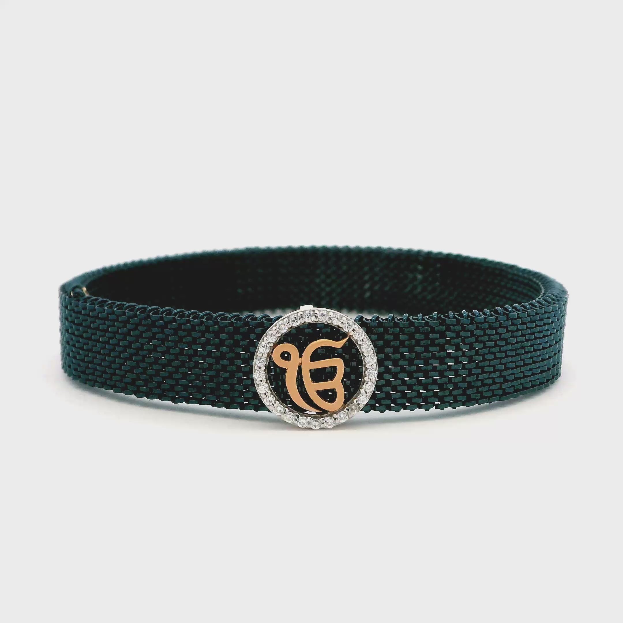 Elegant Shine Gold Bracelet for Men