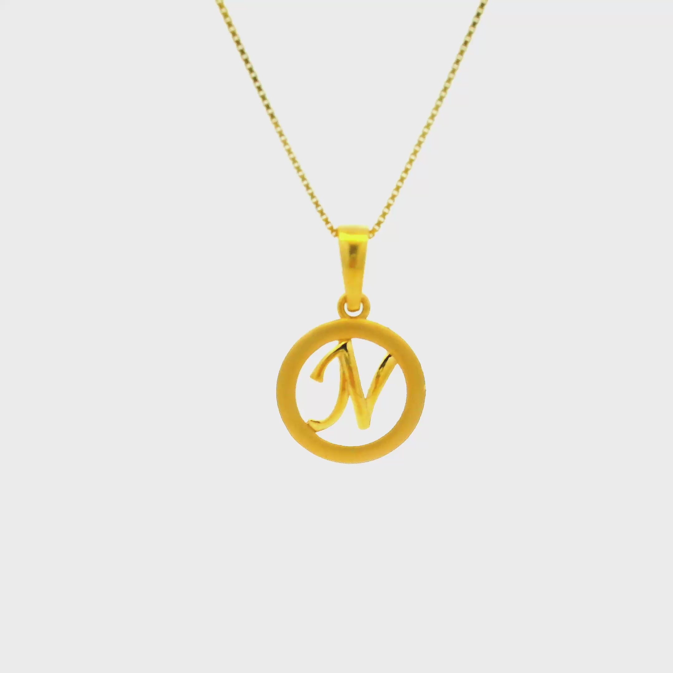 Nobel Shine Gold Locket for Kids