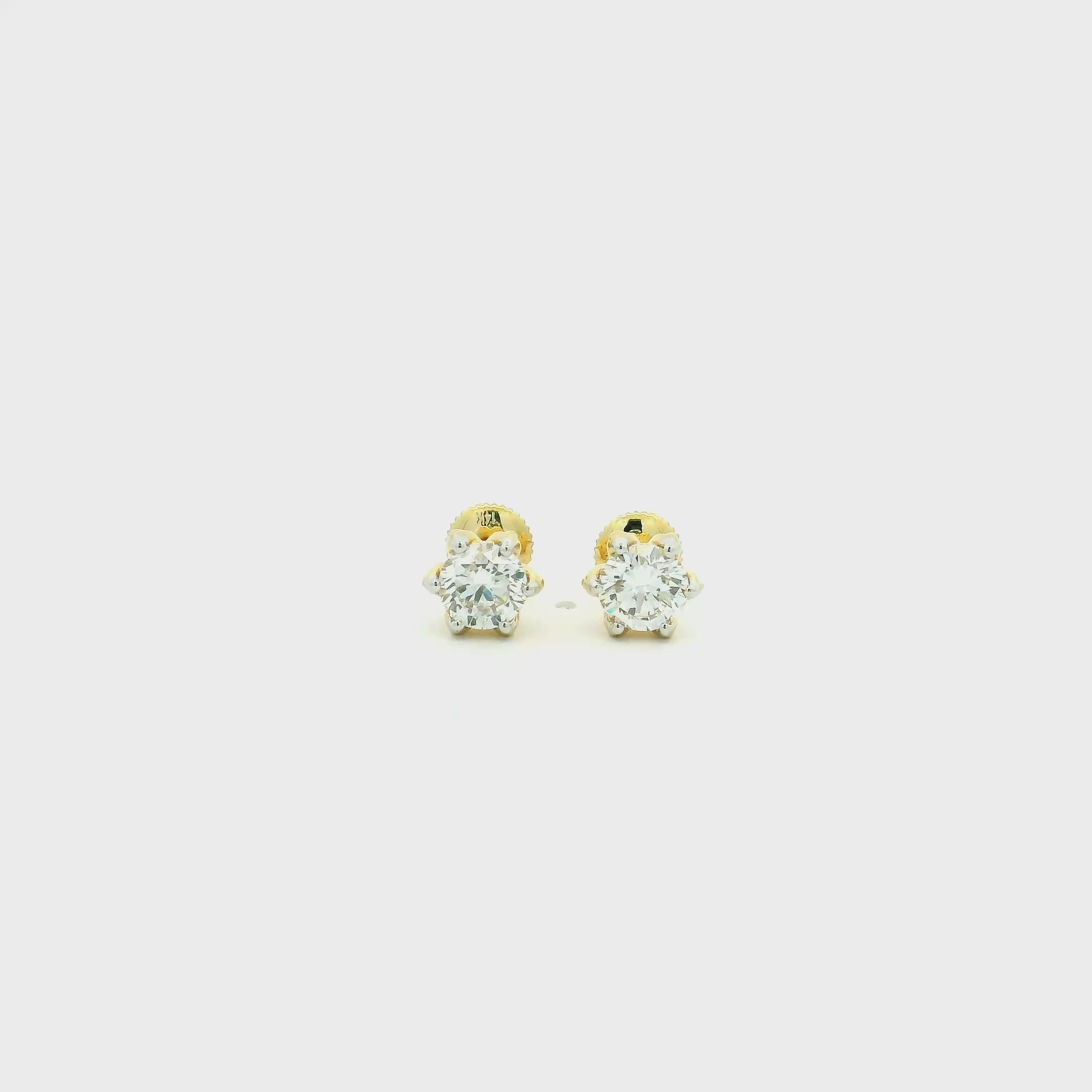 Seraphic Shine Lab Grown Diamond Earrings