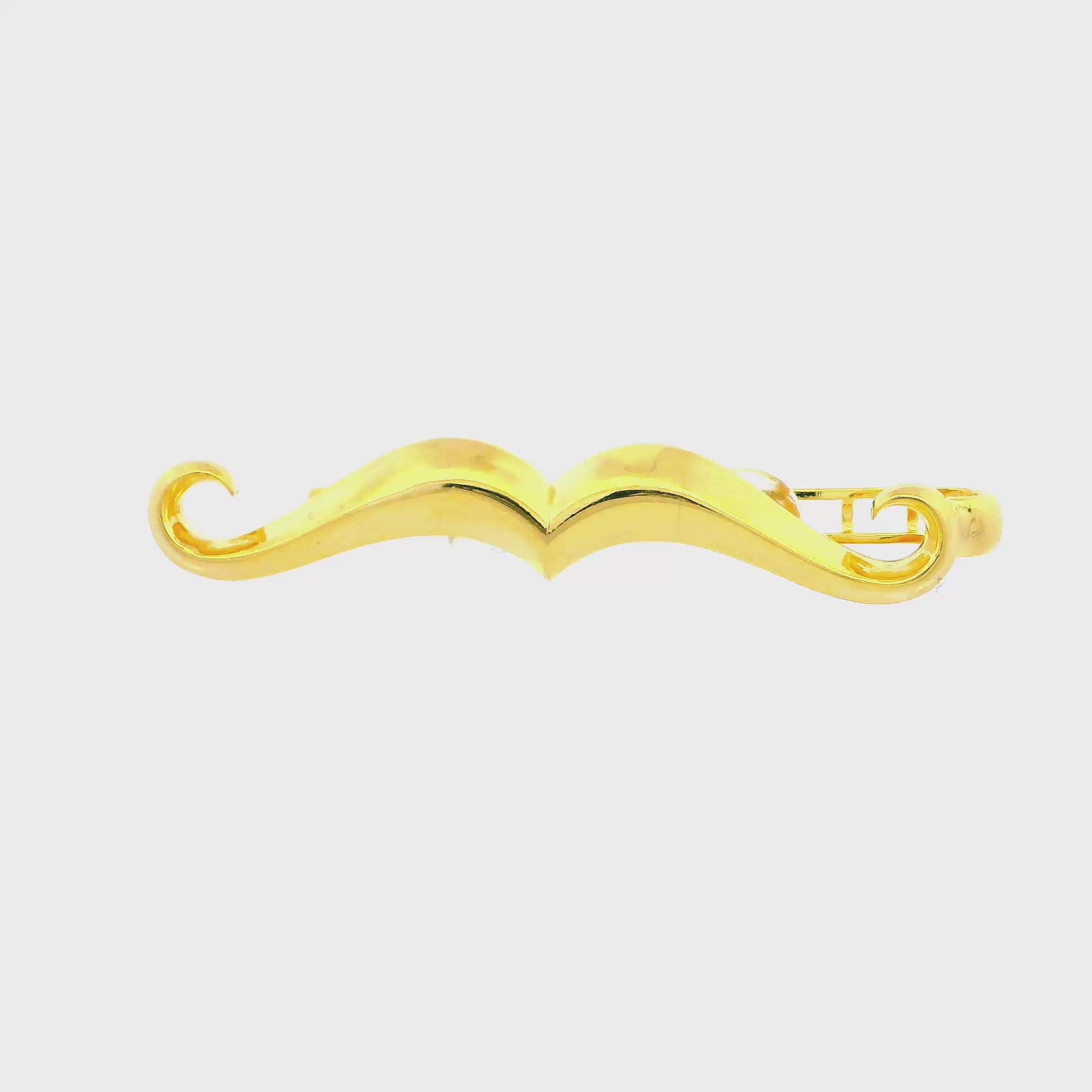 Mens Gold Tie Pin