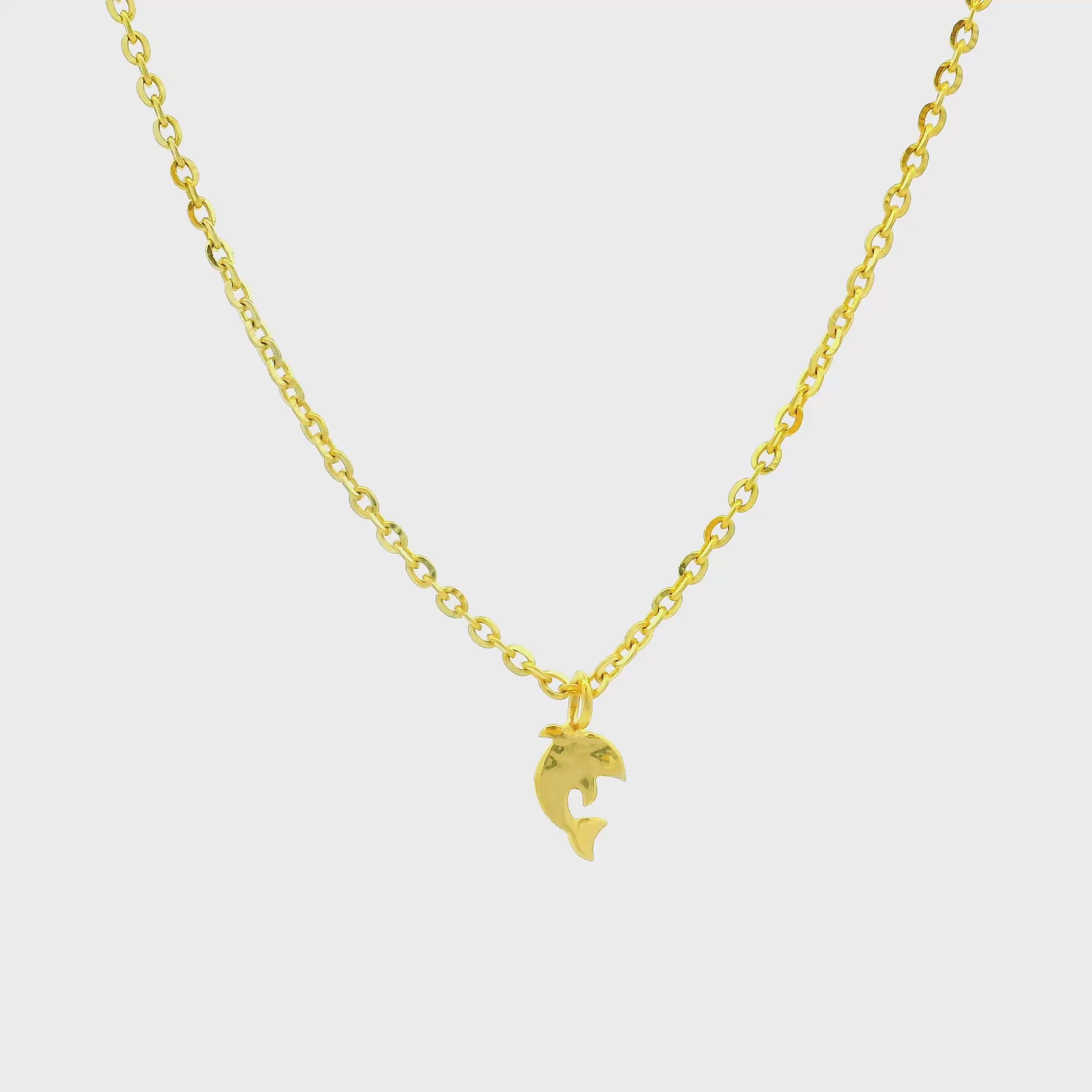 Kids Gold Locket With Chain