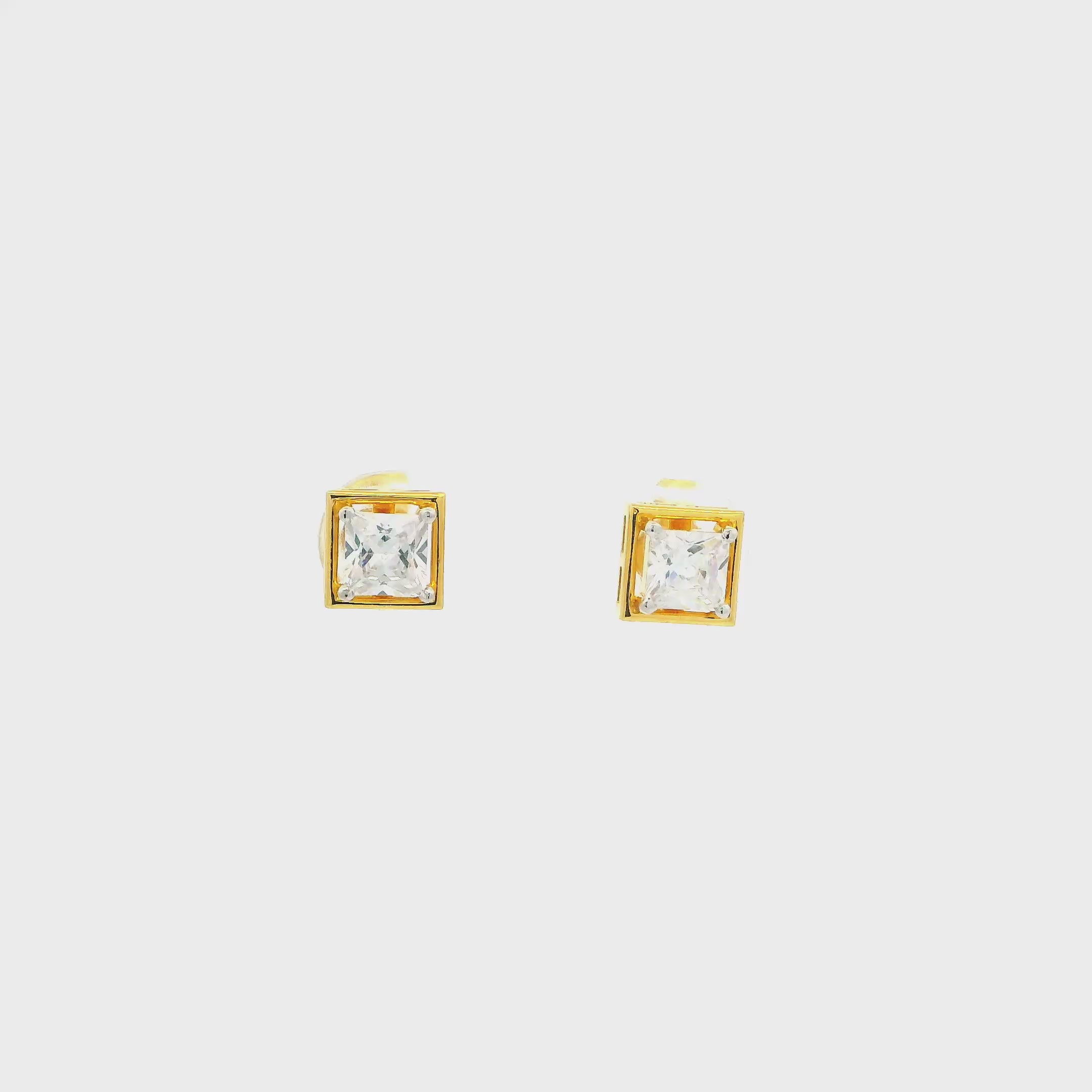 Daily Shine 18K Women Gold Earrings