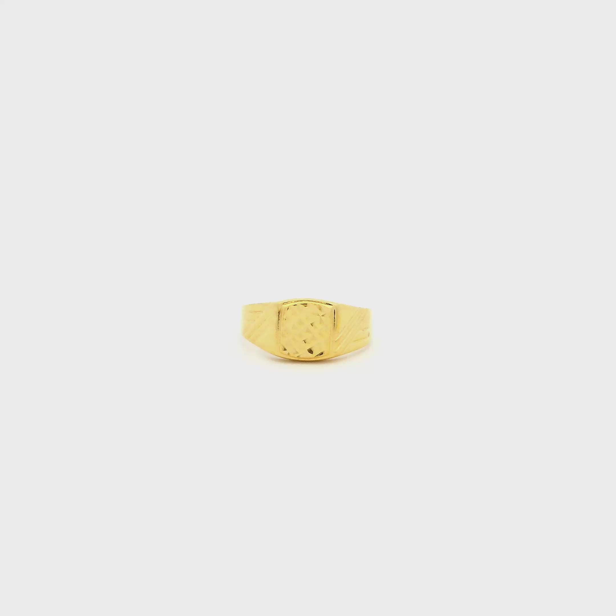 Marvelous Gold Ring for Kids