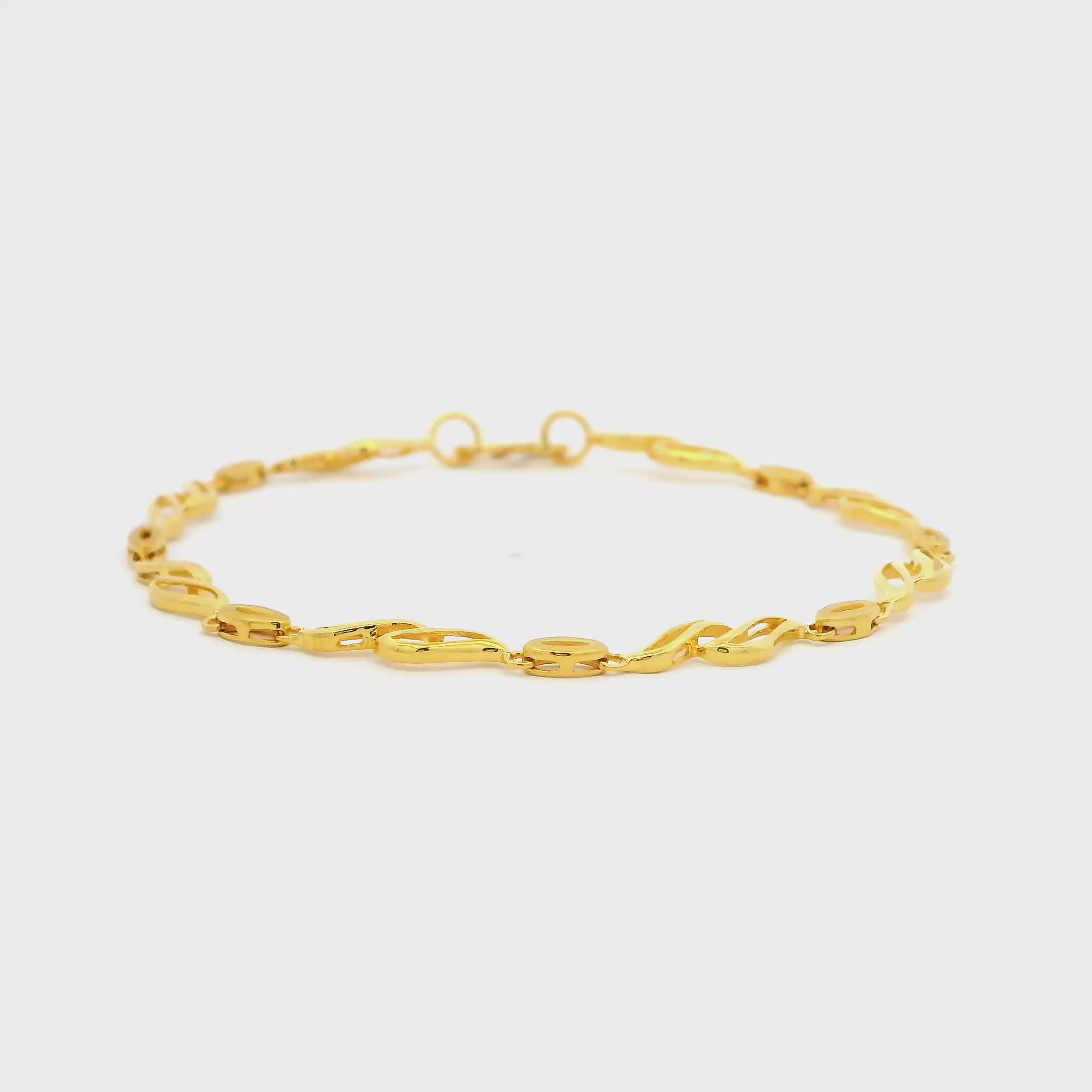 Soft Charm Gold Bracelet for Women