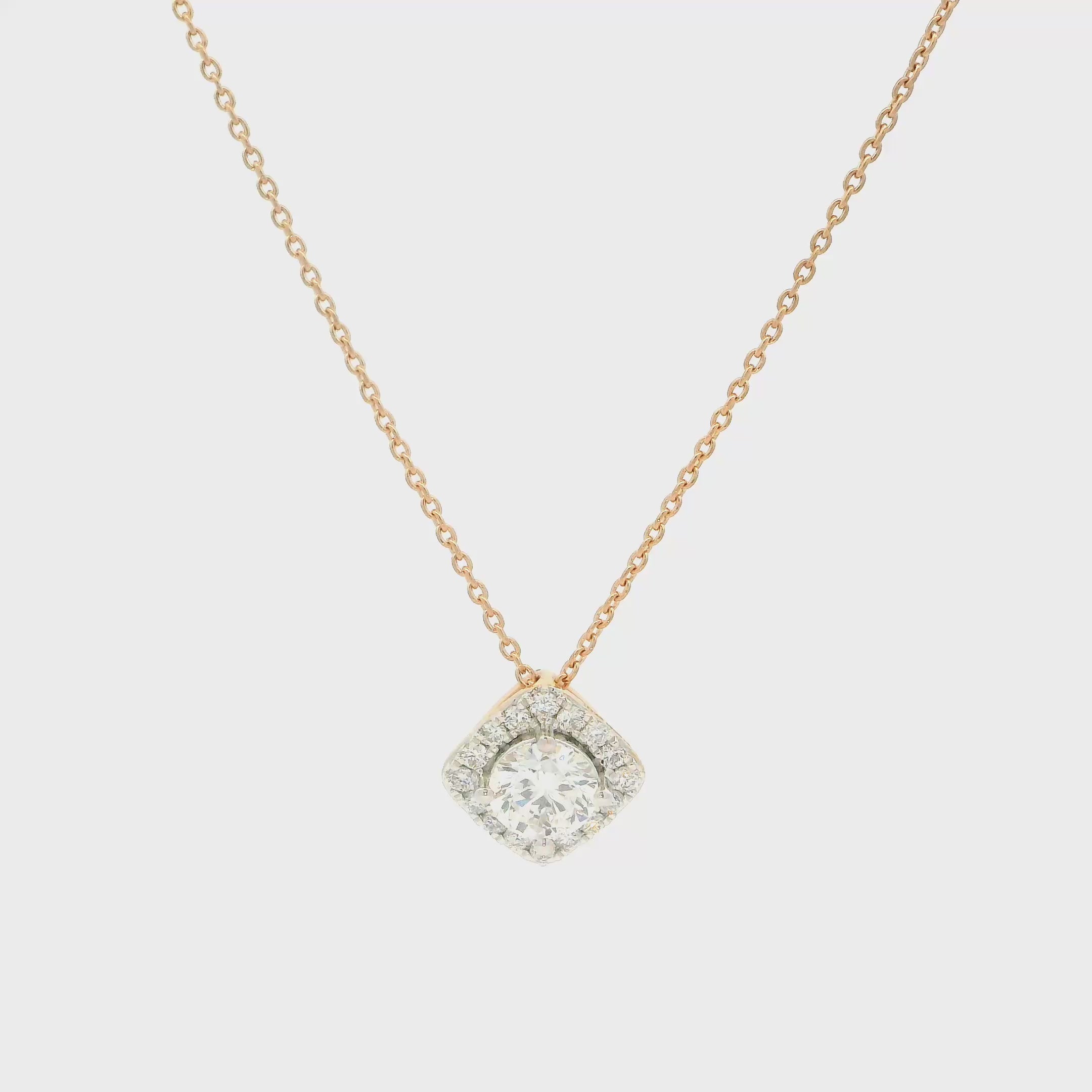 Enigmatic Shine Lab Grown Diamond Pendant