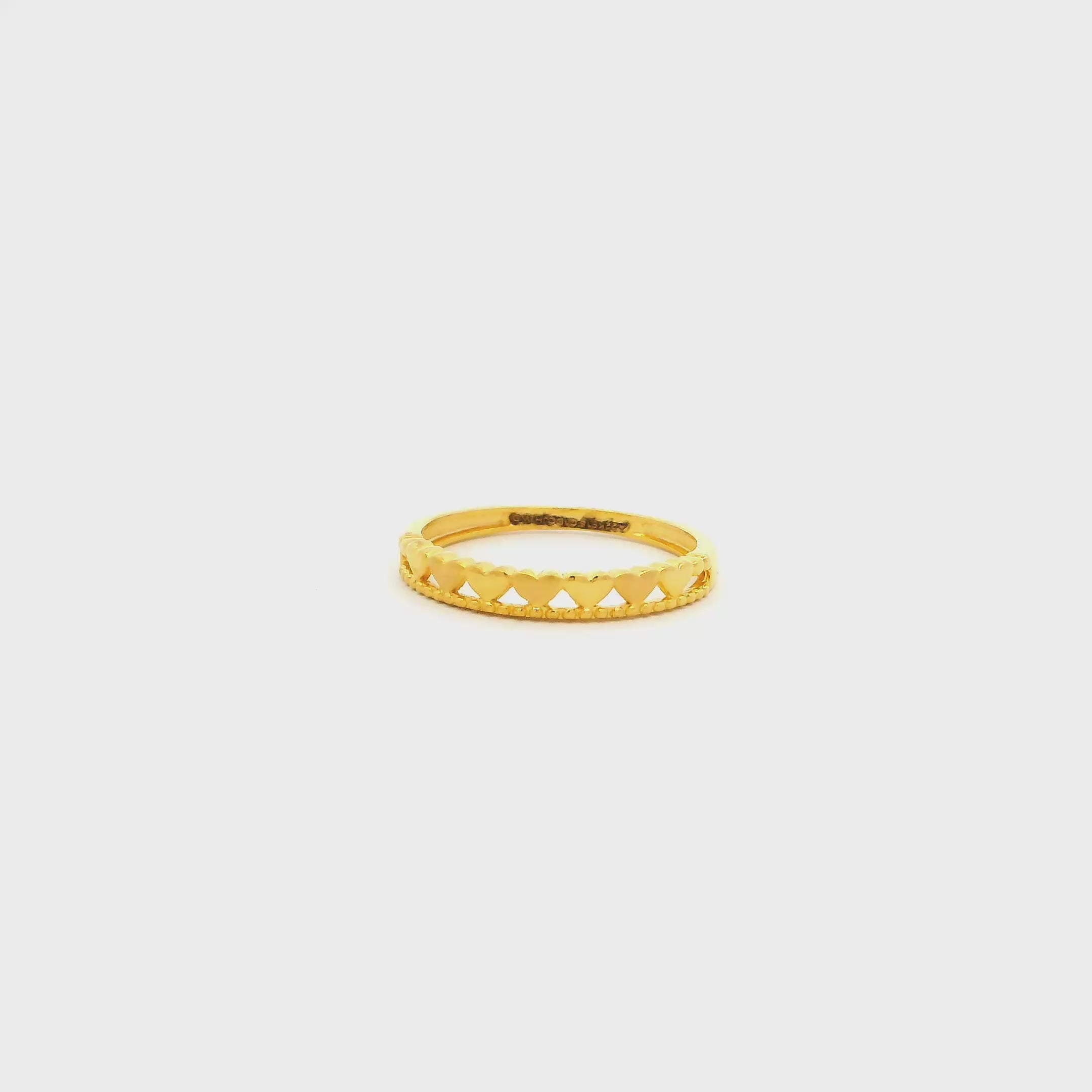 Sassy Style Gold Ring for Women