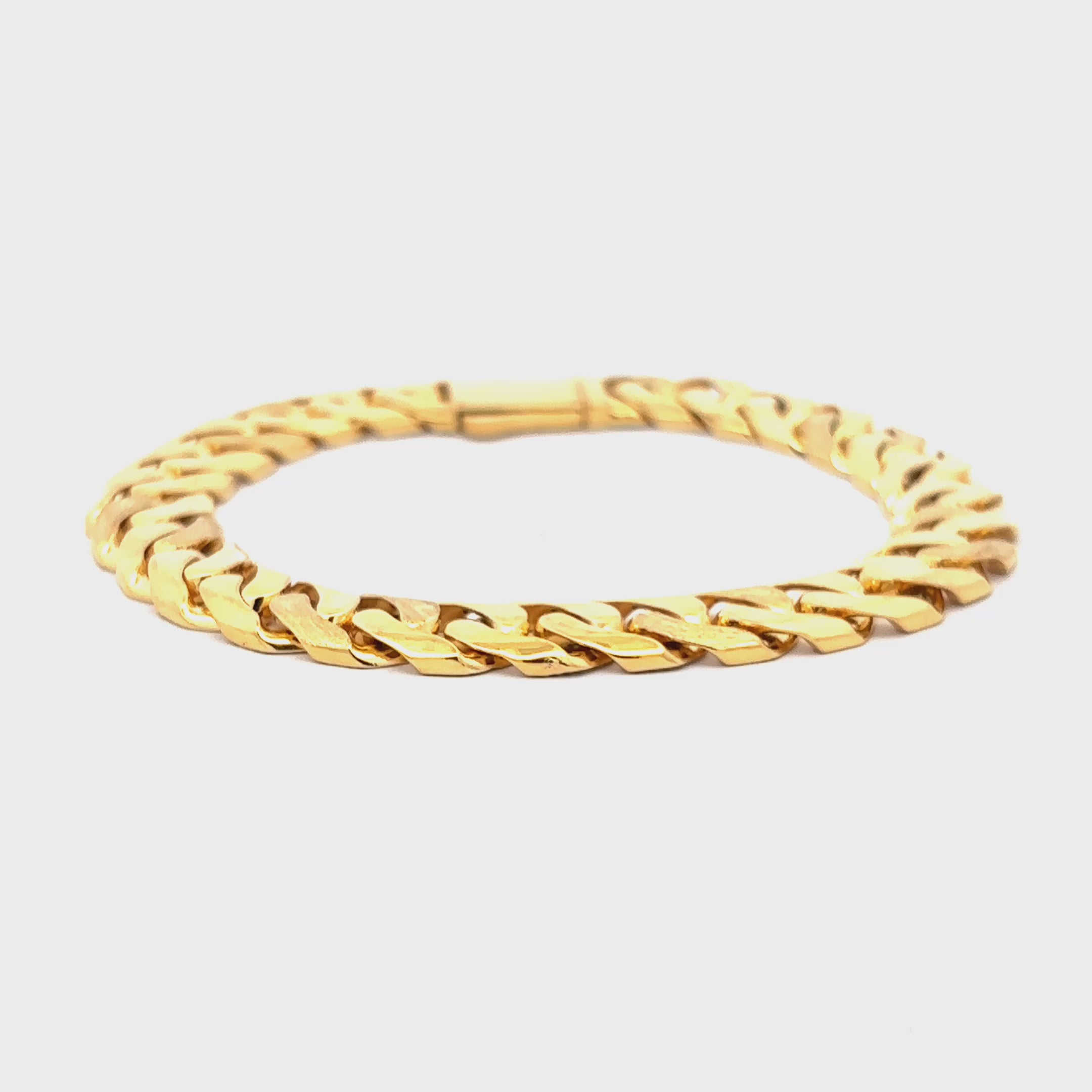 Mens Gold Bracelet