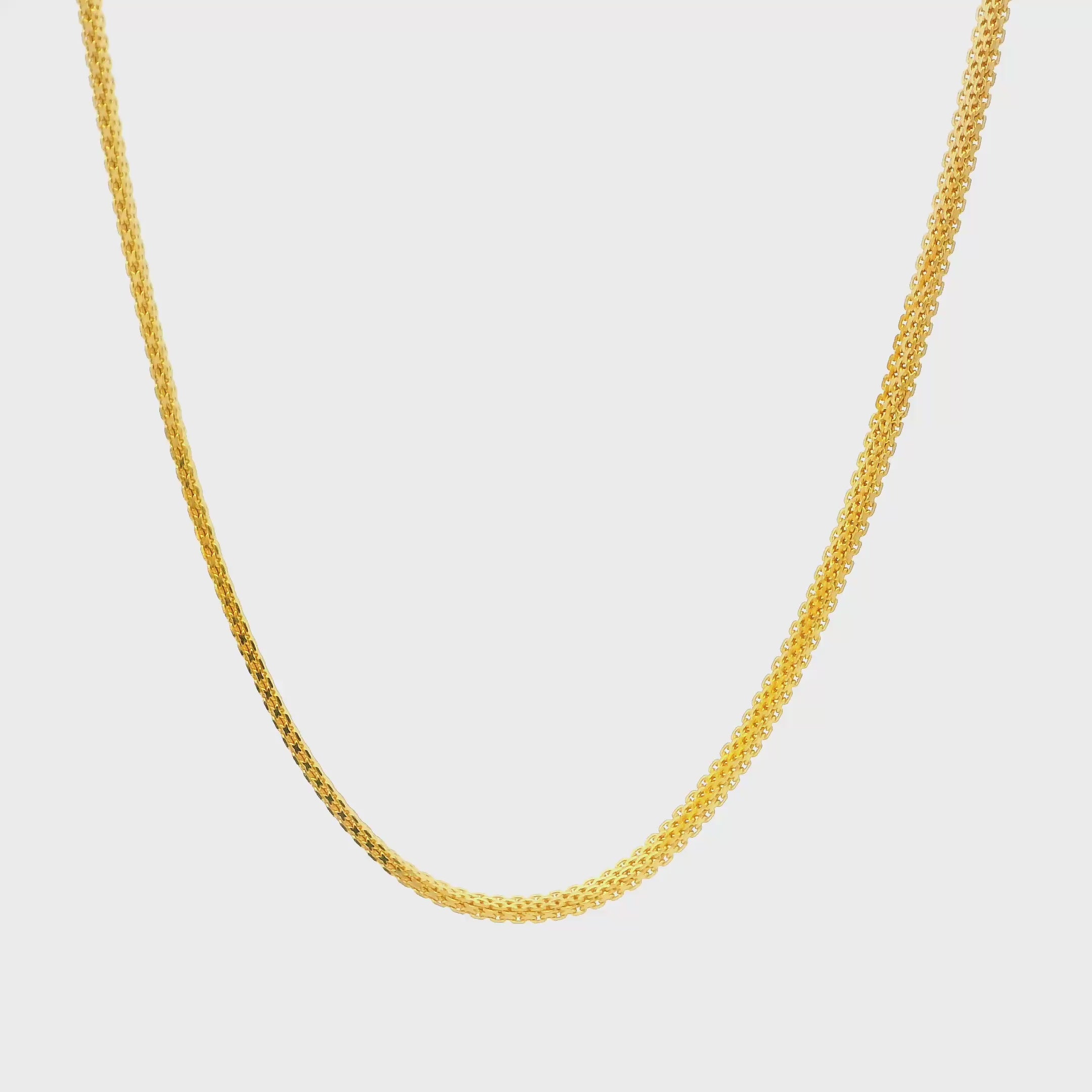 Classy Glow Gold Chain for Men