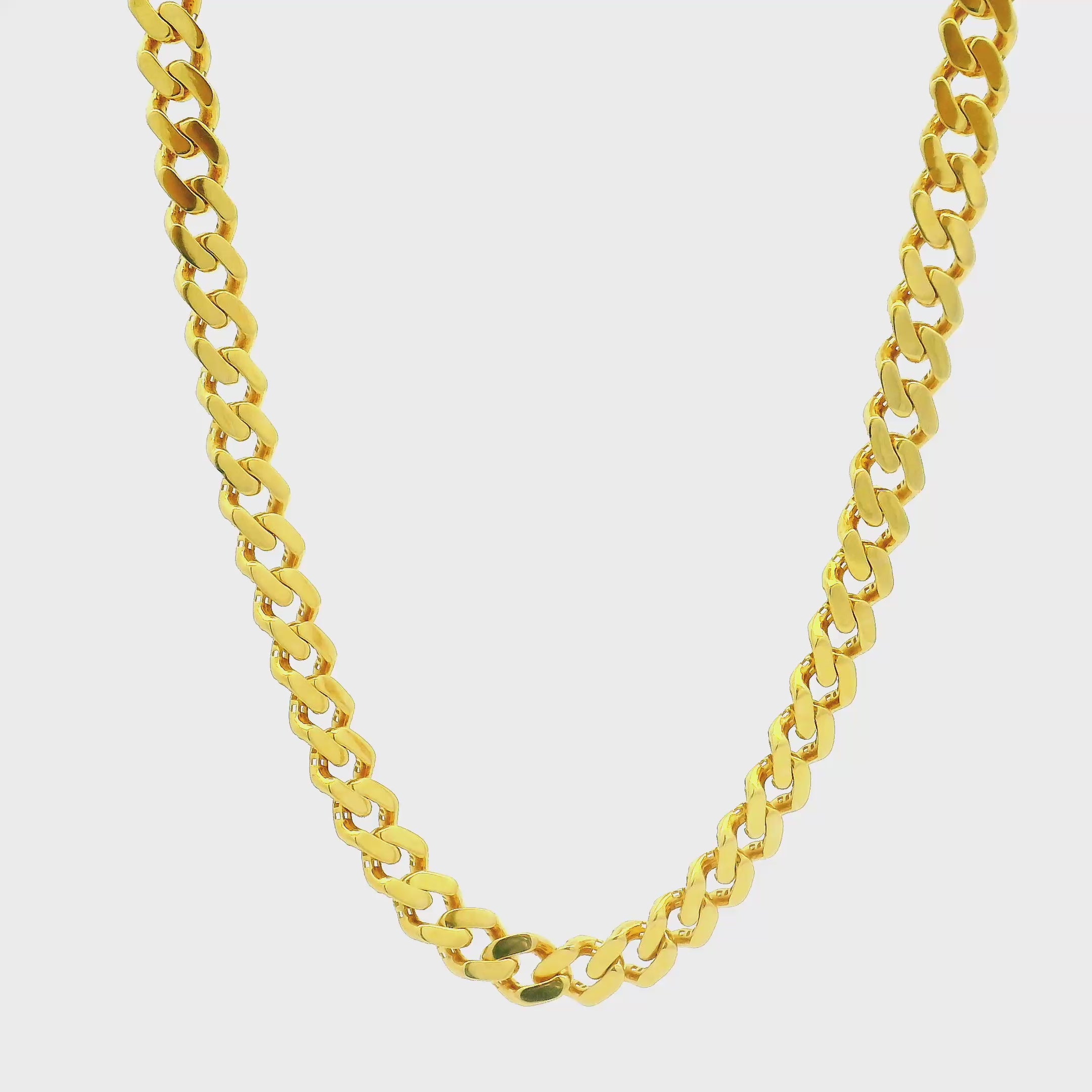Brawny Glaze Gold Chains for Men