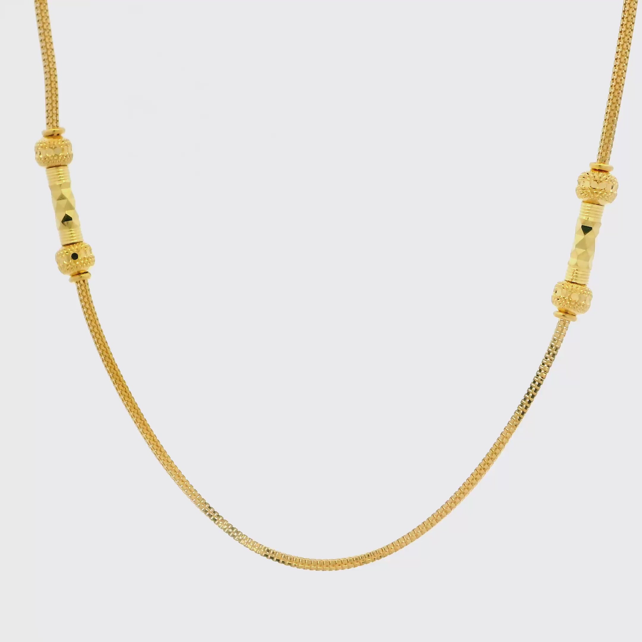 Glamourous Shine Gold Chain