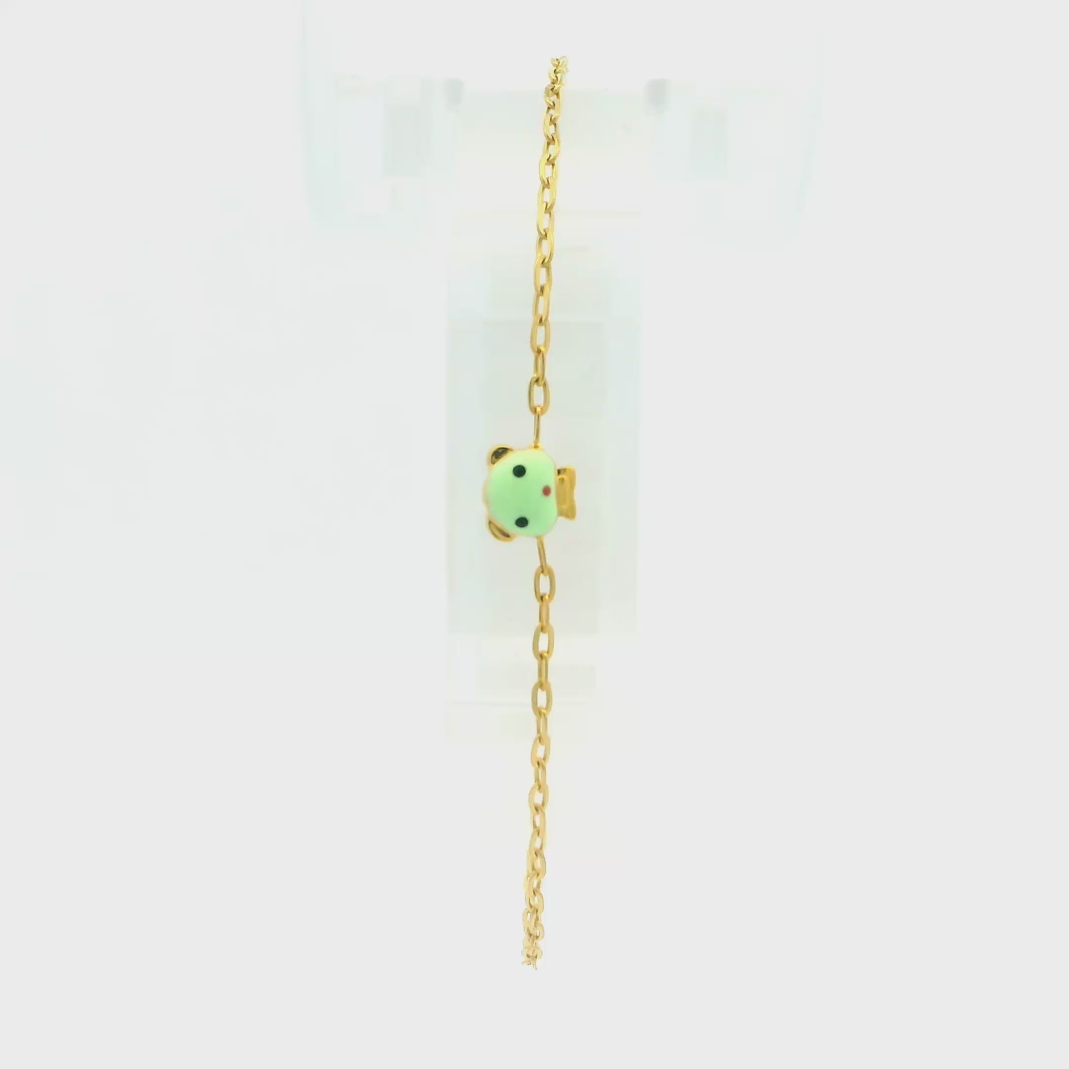 Pretty Little 14K Gold Bracelet for Kids