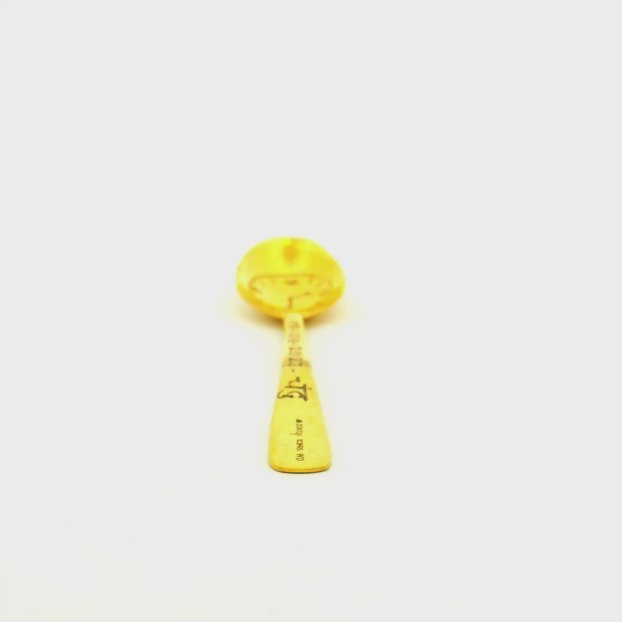 Cherished Gold Spoon for Infants