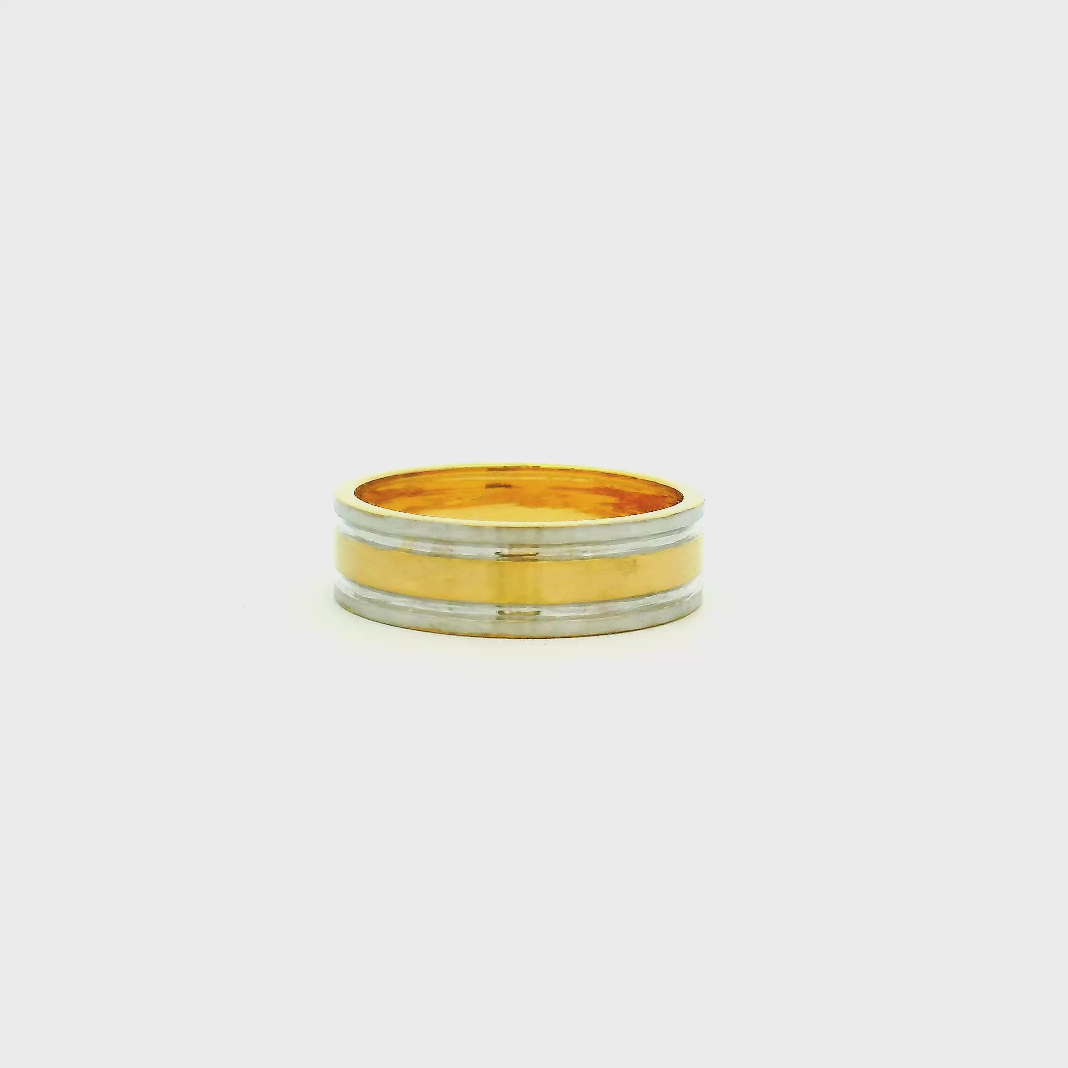 Urban Edge Men Gold Ring