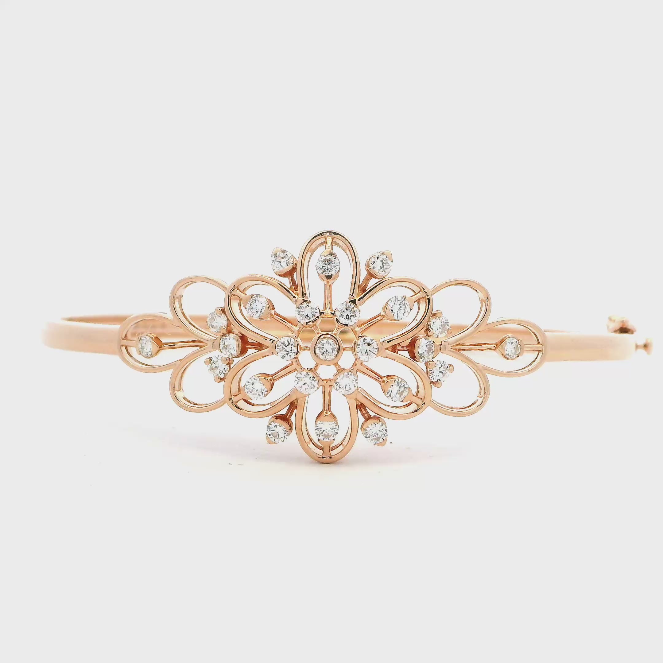 14K Lab Grown Diamond Bracelet