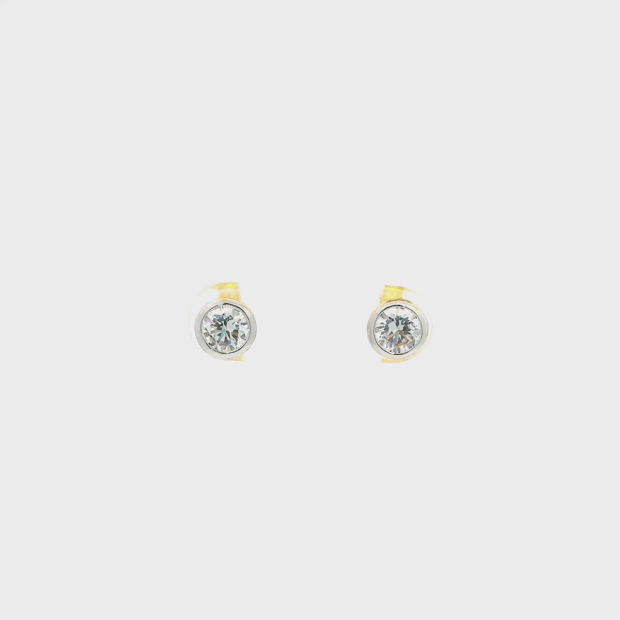 Little Lux 18K Women Gold Earrings