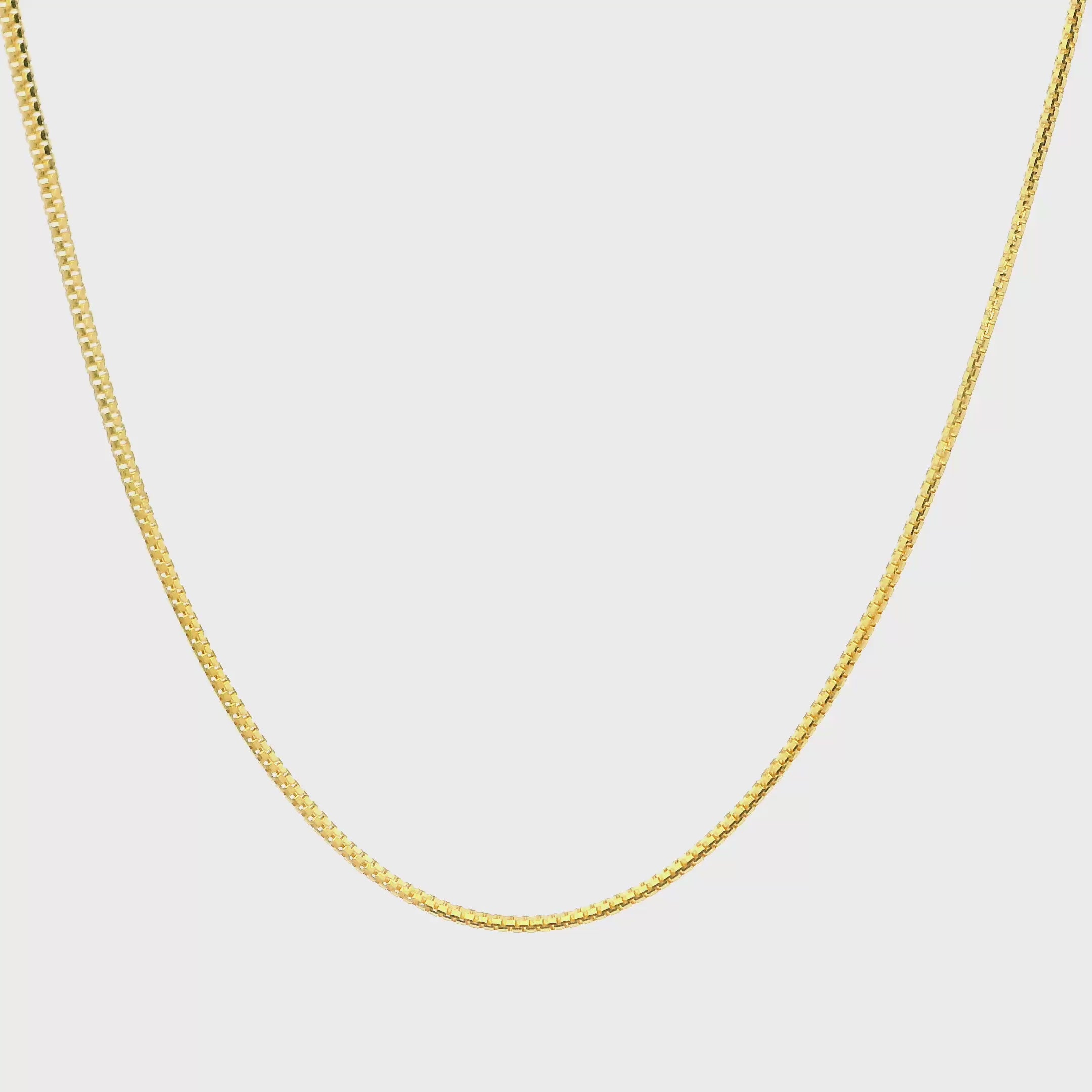 Subtle Shine Gold Chain for Women