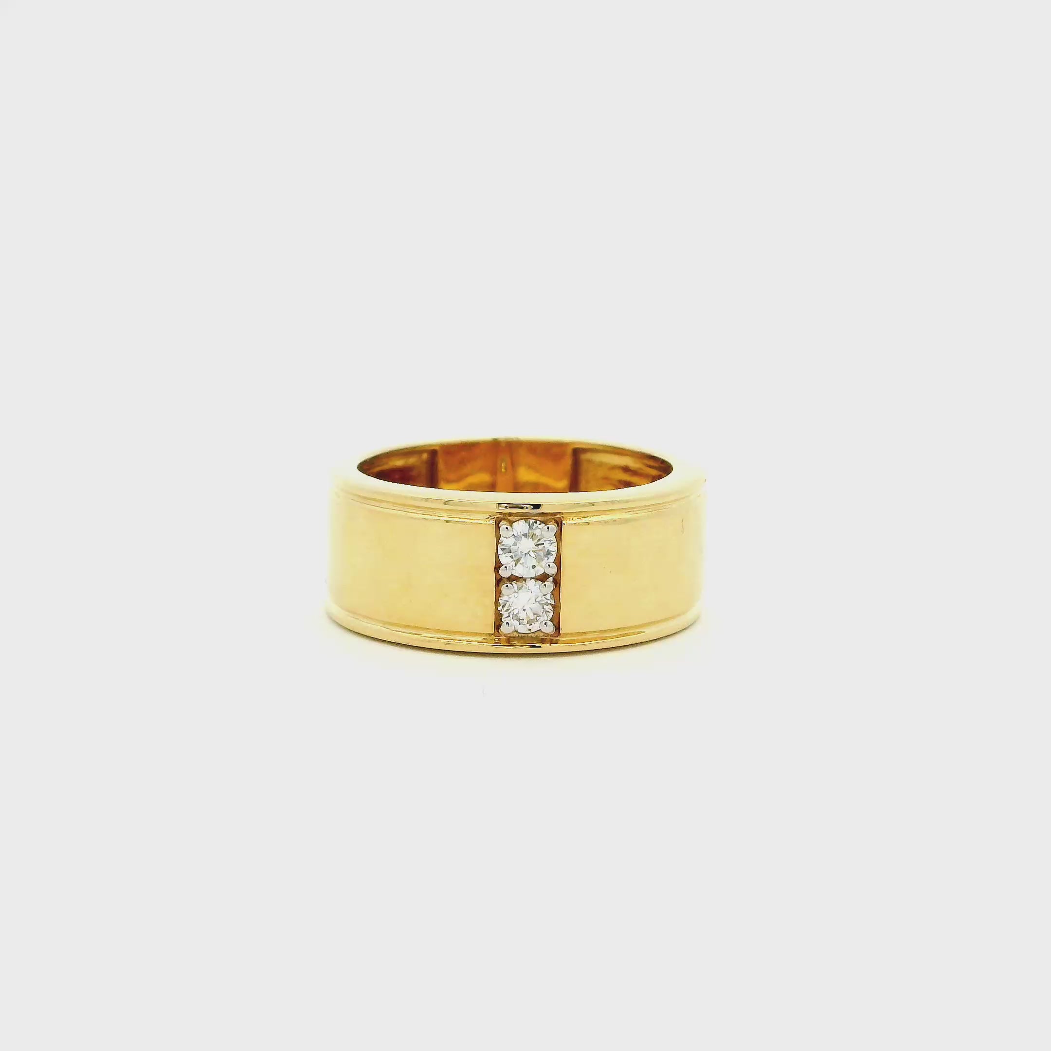 Robust Shine Lab Grown Daimond Ring for Men
