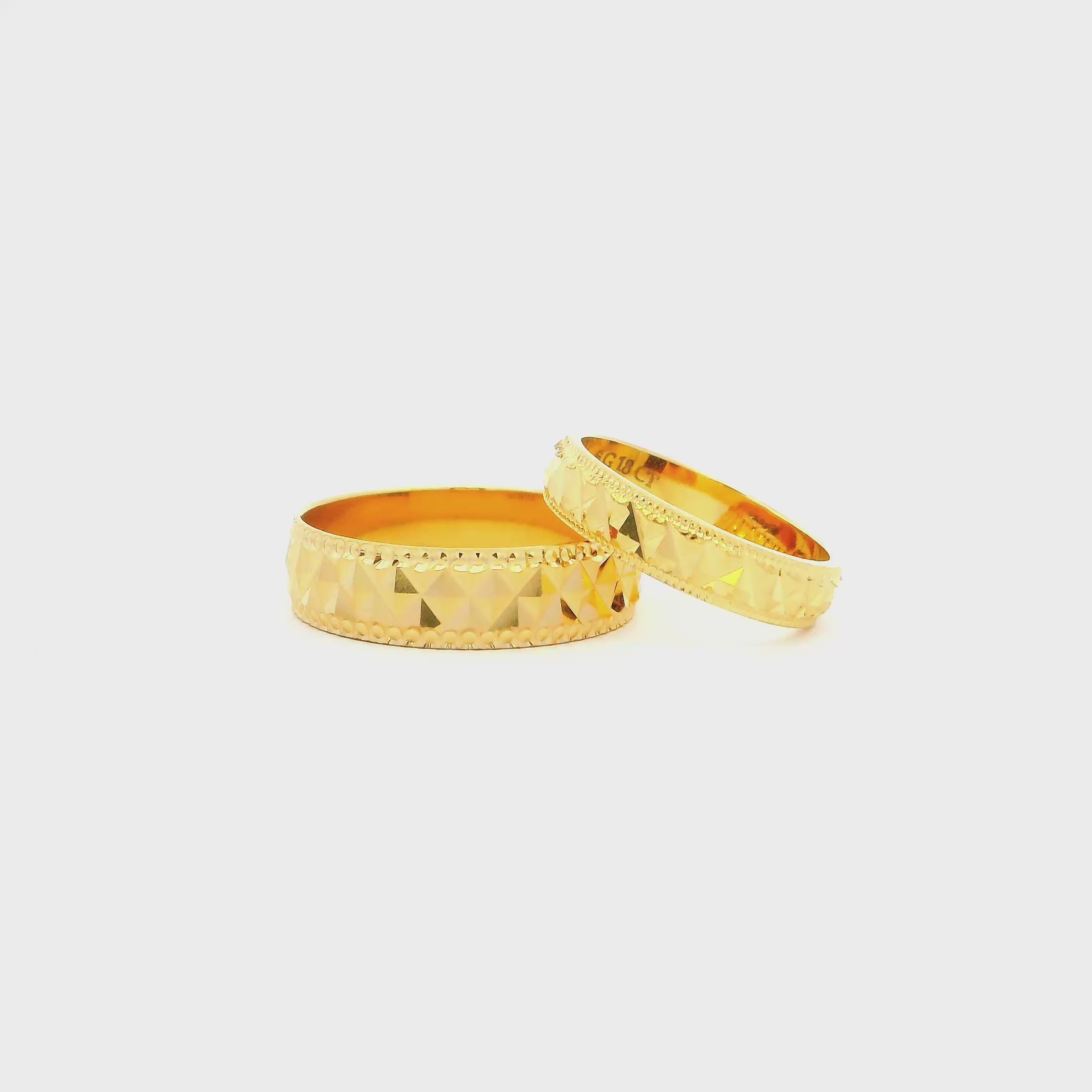 Eternal Bond Gold Couple Rings